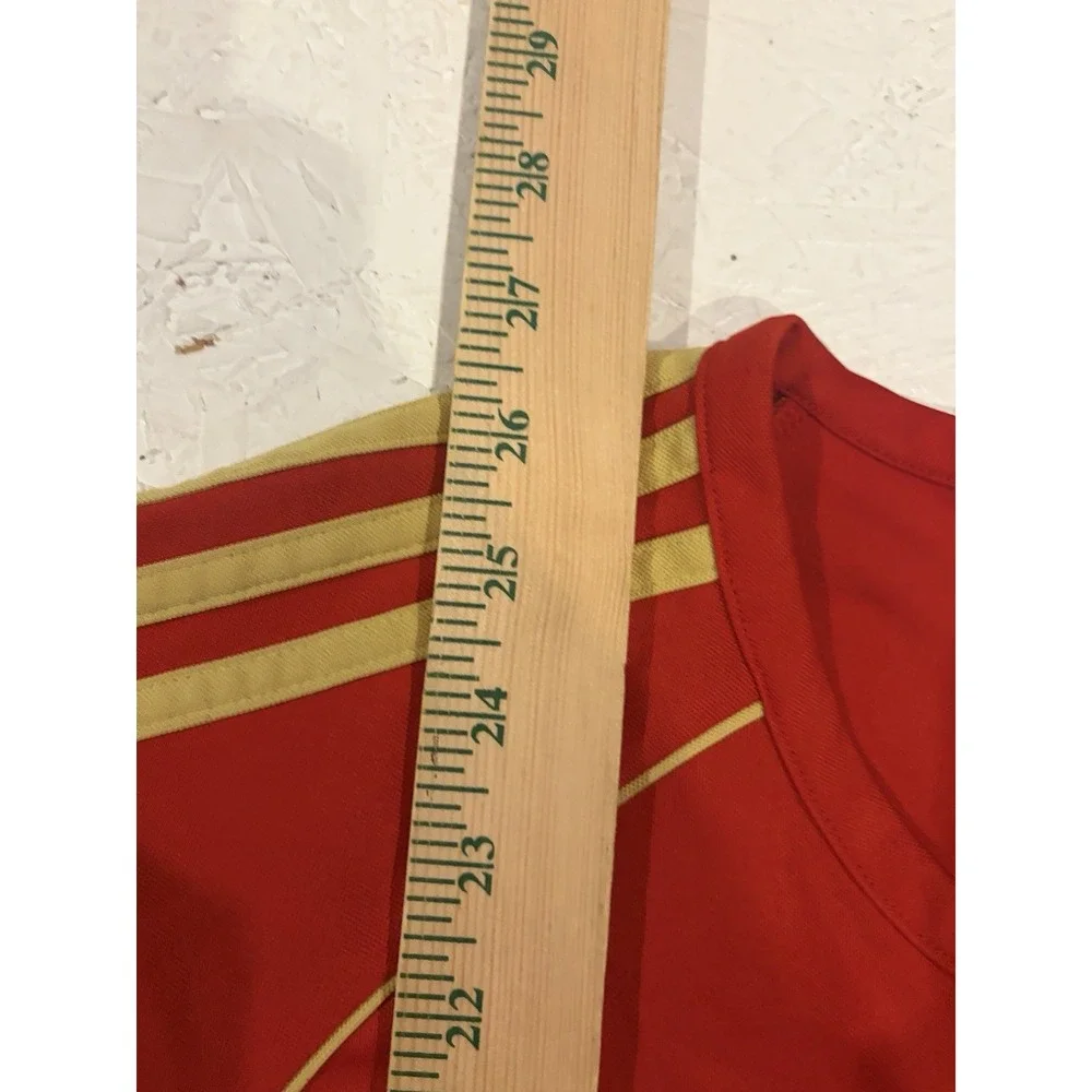 Adidas Spain 2008 2009 Home Football Shirt Soccer Jersey Mens 614178 Size M